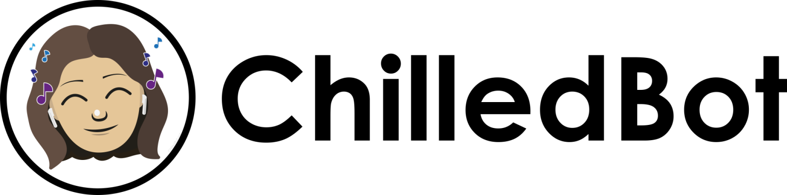 Logo bannière ChilledBot colorée